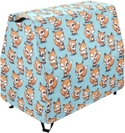 Waterdichte Tafelhoes - Speeltafel Cover - Speelgoed Beschermen - Dubbele Naai Techniek - 41" Hoog - Cartoon Vos