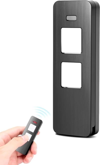 Draadloze 868Mhz Afstandsbediening voor Garagedeur en Poort, 4 Knoppen, Roll Code, Geschikt voor Diverse Modellen, 4015862001900