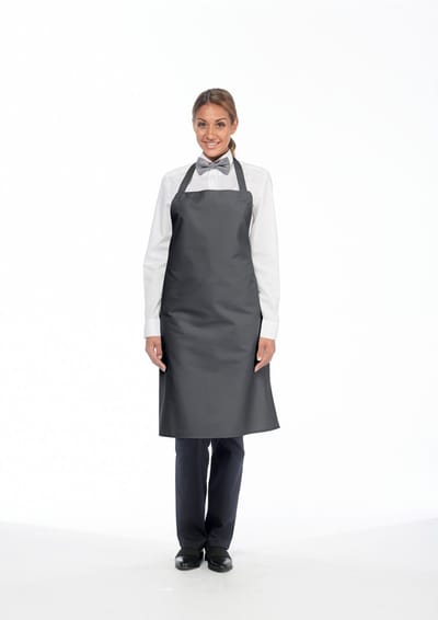 CG Workwear Bib Apron Verona 90 CGW131 - White - 90 x 75 cm