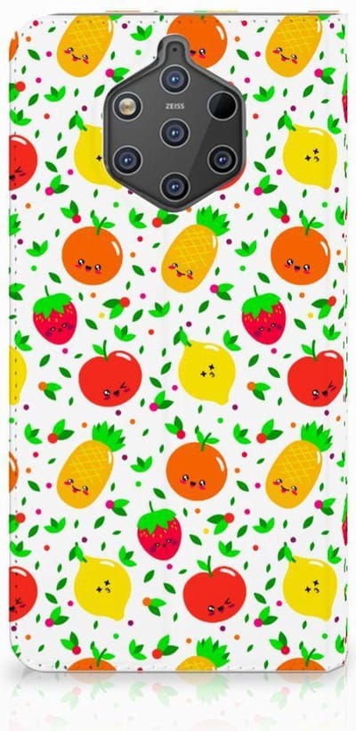 Nokia 9 PureView Flip Style Cover Fruits