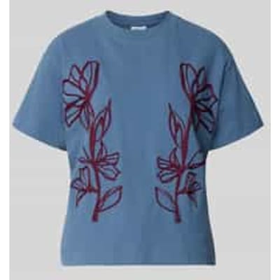 Regular fit t-shirt van puur katoen