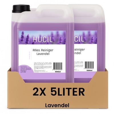 Hucil Allesreiniger Lavendel - 2x5 liter voordeelverpakking
