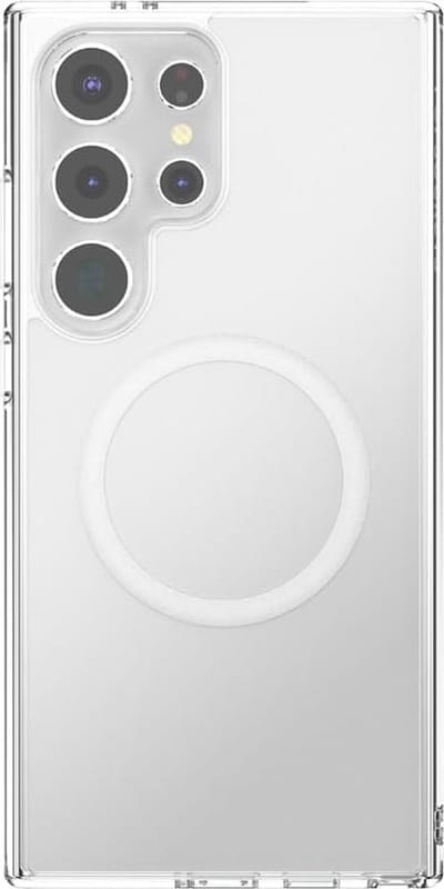 Schokbestendig Doorzichtig Hoesje | Geschikt voor: Samsung Galaxy S24 Ultra - Back Cover Transparant | Compatibel met MagSafe