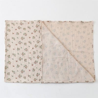 Katoen Gaas Muslin Babydeken Super Zacht Pasgeboren Wikkeldoek Sneldrogend Jongen Meisje Kinder Badhanddoek Baby Kinderwagen Deksel white