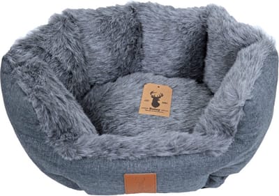 Boony 'Est 1941' - Badger Grey - Honden/Katten Mand - 50 cm