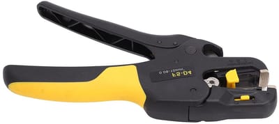 Automatische Draadstripper met Verstelbare Instellingen voor Kabels van 0.08-10mm², Professionele Draadstripper voor Elektriciens en Doe-Het-Zelvers