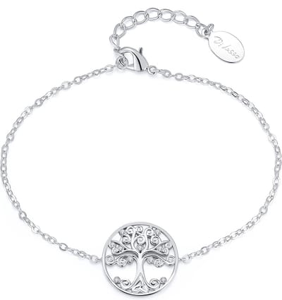 Di Lusso - Armband Zowie - Swarovski Crystals - Witgoud - Dames - 20 cm