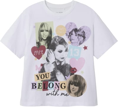 NAME IT - TKFPURA CICONS SS NREG TOP NOOS SKY - Meisjes - T-shirts