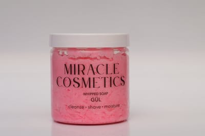 Rose - Whipped Soap & Shave Cream | 150g | Miracle Cosmetics
