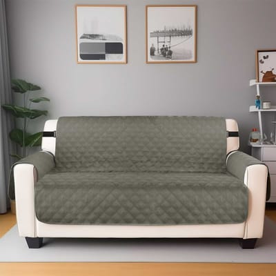 Waterdichte Bankhoezen Antislip Bankhoezen met Zijzakken & Elastische Banden 1/2/3/4 Zits Bankbeschermer voor Honden Katten 1 Seater