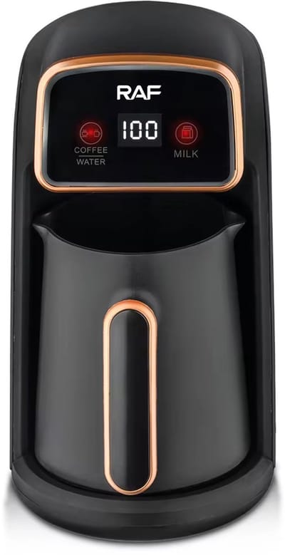 Elektrische Digitale Turkse Koffieapparaat | Espressomachine | Melkopschuimer | Koffiemachine Met Bonen | Turkse Koffie | Electric Turk