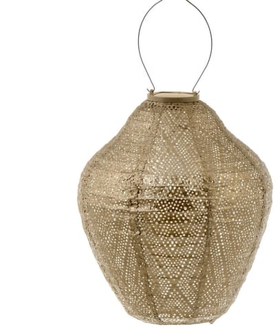 Lumiz Solar Tuinverlichting - Lampion op zonne energie - Jar - 30 cm - Goud
