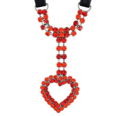 Behave - Choker met Rood Hart - Statement Ketting - Coquette Trend