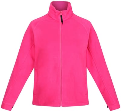 Fleece Dames Wandelen Zip-up Hoge Kraag