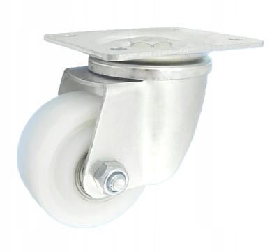 Zwenkwiel Polyamide 100mm 200kg voor Wagens en Machines