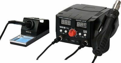Yato YT-82458 - Soldeerstation 2-in-1 - Digitaal Display - ESD-safe