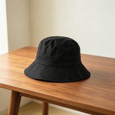Chapeaux seau grande taille pour hommes 60-65 cm Unisexes Grande Tête Chapeaux de Soleil Femmes Bonnet Imperméable Casquette de Pêcheur Été Protection Solaire (Black,XL 60-62cm ) noir