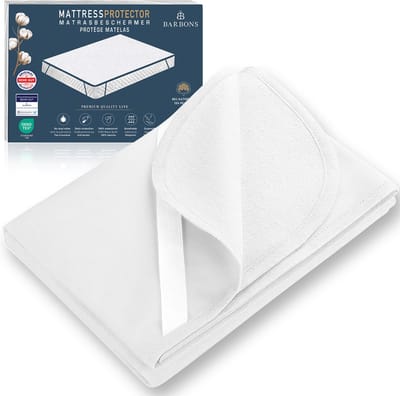 Matrasbeschermer 70x140 - Waterdichte Matrasbeschermers - Katoenen oppervlak - Antibacterieel - Incontinentie Matrasbeschermer