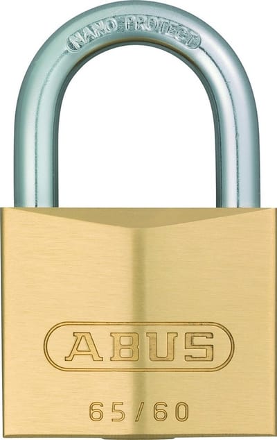 ABUS Hangslot - 30mm - gelijksluitend - KA307 - messing/beugel gehard staal
