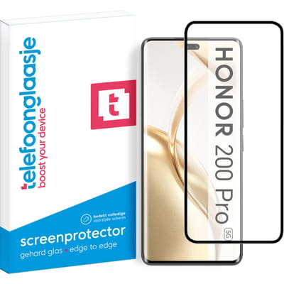 Honor 200 Pro screenprotector Edge to Edge