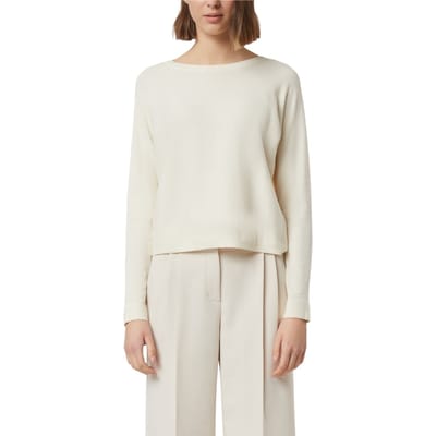 Comma Pullovers Offwhite Size: 44 | Long-Sleeved Tops Outlet | Dames | Wit