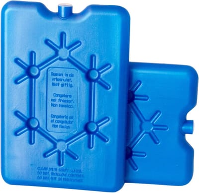 Thijox - IJspakketten 16 stuks - Blauw Koelaccu's 200 ml - Kunststof Koelbox of Koeltas - Ideaal voor Camping, Feest, Tuin, Keuken