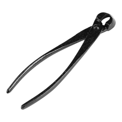 Dailygoody - Bonsai Snoeischaar - Professionele Tak Cutter - Zwart - Ronde Rand Knop Gereedschap - Perfect voor Tuinonderhoud - 205mm