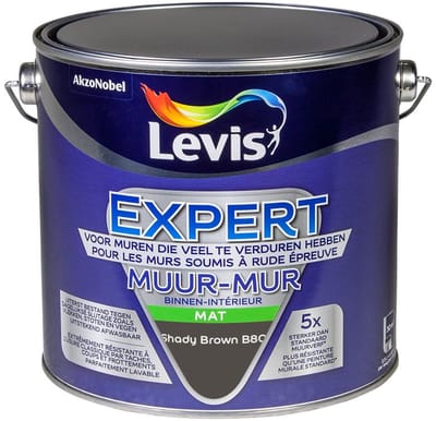 Levis - Expert Muur Binnen Mix - Shady Brown B80 - Mengverf - 2,5 L