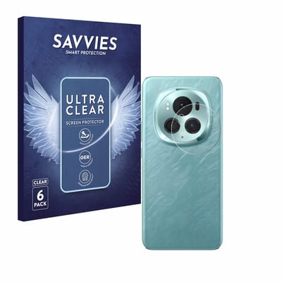Savvies - Screenprotector voor Honor Magic 6 Pro (ALLEEN Camera Lens) - Folie Beschermfolie transparant 6 Stuks