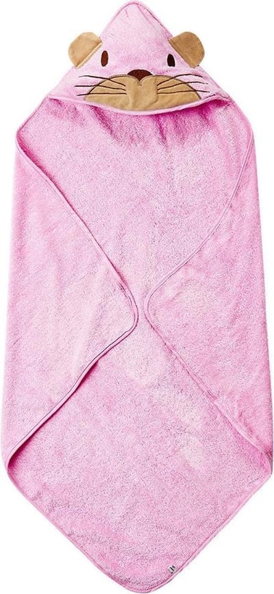 Pippi Badcape 83 X 83 Cm Roze