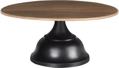 BRIOCHE - Gebaksstandaard - Zwart/Licht hout - IJzer/Hout