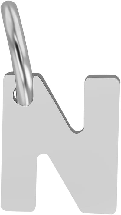 AKZENT Akzent unisex hanger "Feinsil" uit 925 Sterlingzilver, gerhodineerd, duurzaam