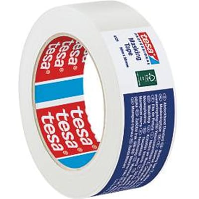tesa tesakrepp 4325 Standaard afplakband, 50 m × 38 mm, voor gladde oppervlakken, gemakkelijk verwijderbaar