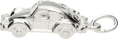 Zilveren Volkswagen kever kettinghanger
