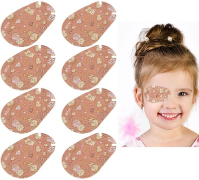 Dailygoods- Oogkleppen 20 stuks - Kinderooglapje - Lichtblokkerend - Ademend - Zacht materiaal - Superdun ontwerp - Ooglapje
