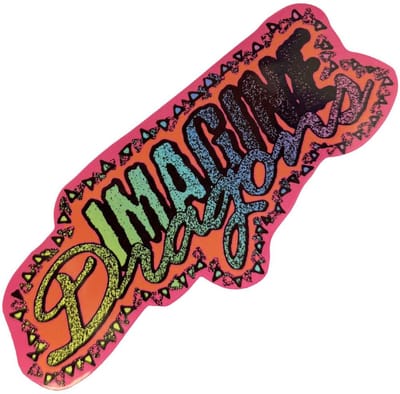 Imagine Dragons - Script Logo Sticker - Multicolours