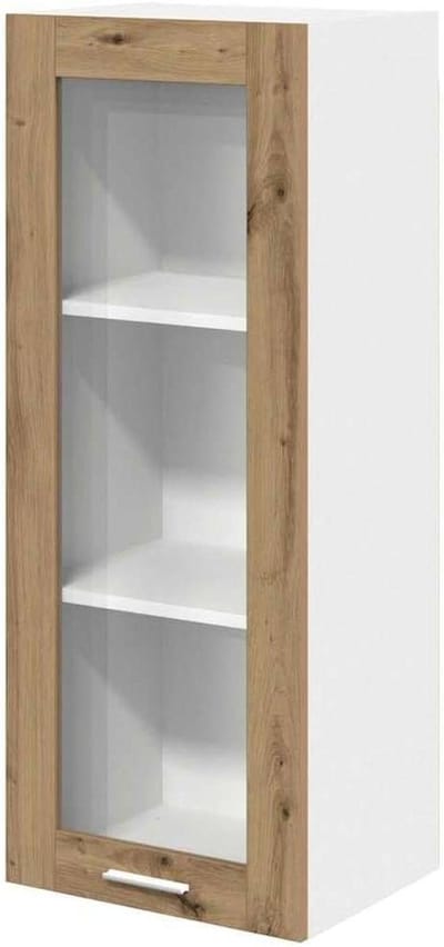 Hangende Keukenkast - Opbergkast Keuken - Keuken Organiseren - Veel Opbergruimte - 40 x 100 cm - Artisan Eiken