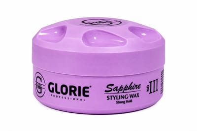 Glorie Sapphire Styling Wax 150 ml – Strong Hold – Professionele Haarwax voor Mannen – Langdurige Styling