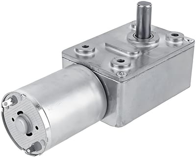 Krachtige DC 12V Motor met Hoge Koppel en Reversible Versnellingsbak - 6RPM Gear Motor voor Diverse Toepassingen