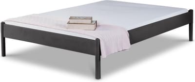 Bed Box Wonen Alice metalen bed Antraciet 160x200 cm