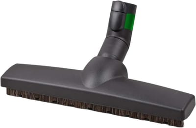 Stofzuigermondstuk Parket - Harde vloerborstel - Stofzuigen Huis - Flexibele Draaiverbinding - 35mm Diameter - Zwart