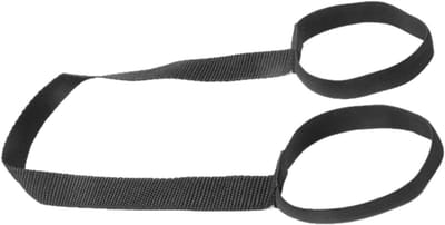 Yogamat Draagband - Mat Sling Organizer - Yogamat Vervoeren - Verstelbare Lengte - 2.5 cm Breed - Zwart