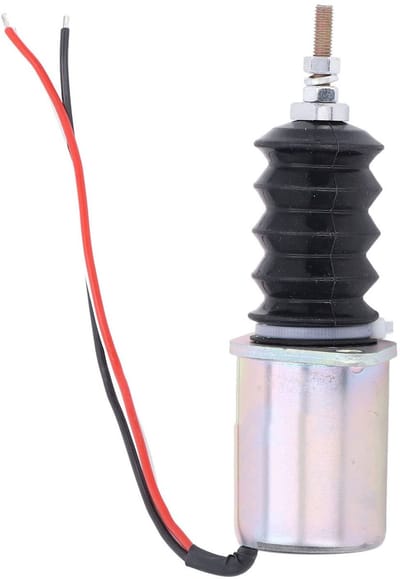 Dailygoody - Brand Fuel Shut Off Solenoid Valve - Voor John Deere Tractors - Betrouwbare werking - AM124379 - Onderdeel - Hoogwaardige kwaliteit - Ges