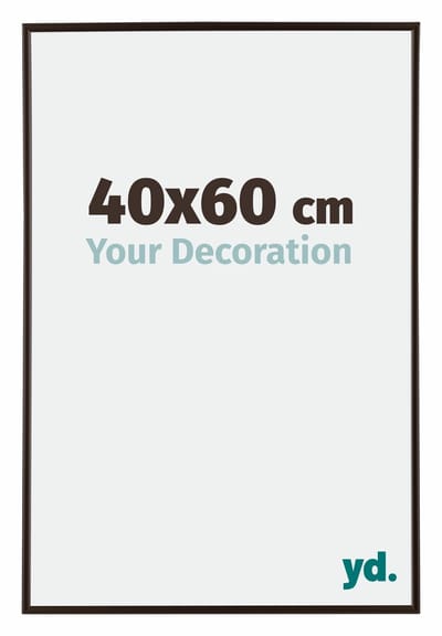 Your Decoration - Fotolijst 40x60 cm - Kunststof - Antraciet - Evry