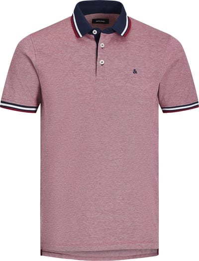 Jack & Jones Plus Polo shirt Plus Size Effen Polo shirt