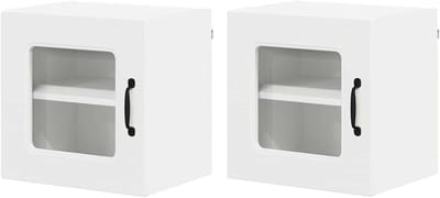 Keukenkast - Opbergkast - Keuken organiseren - Moderne uitstraling - 40x31x40 cm - Wit