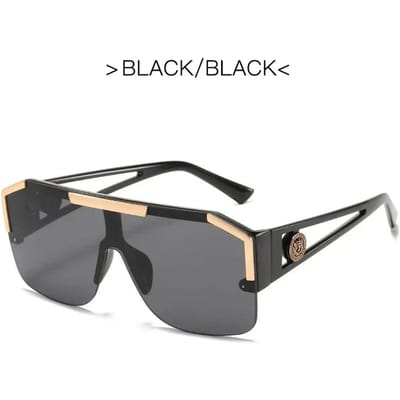 Dernières Lunettes de Soleil de Luxe à Large Monture pour Hommes Lunettes de Soleil de Designer à Usage Longue Durée Pour Femmes Mode Dégradé Carré Lunettes de Soleil gray