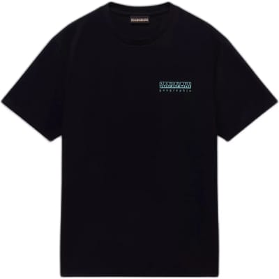 Geographic TShirt Short Sleeve Crew Neck - Black Shirts