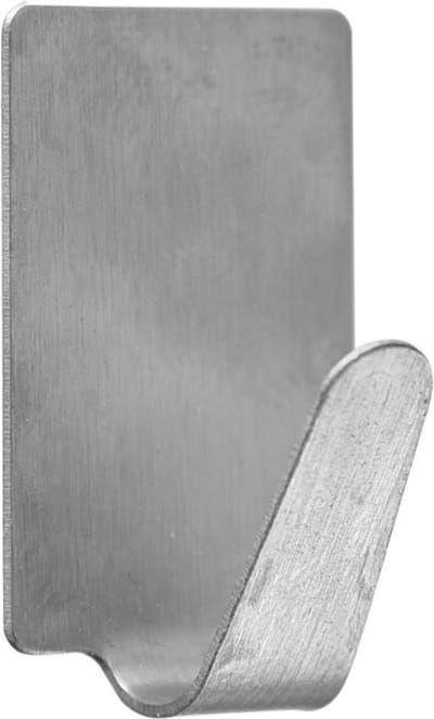 Zelfklevende Haak Edelstaal 1,8x2,5 cm - Haken - Handdoekhaak - Haakjes - Wandhaakjes - Ophanghaken