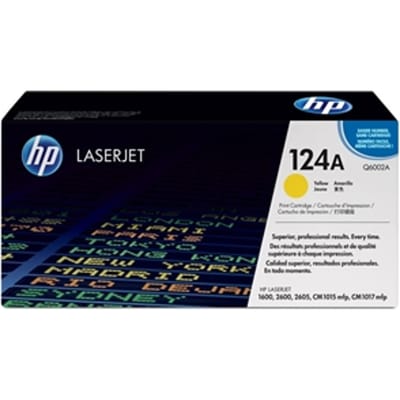 HP Q6002A nr. 124A toner cartridge geel (origineel)